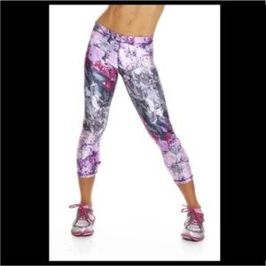 Terez Colorful Abstract Leggings~Size Small